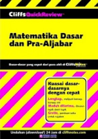 Image of Matematika Dasar dan Pra-Aljabar